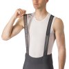 Castelli Espresso bibshort, Dark gray  Pohodlné letné cyklo kraťasy s trakmi