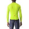 Castelli Espresso LS jersey, Electric lime/ Deep green  Pánsky cyklistický dres s dlhým rukávom