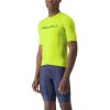 Castelli Prologo Lite, Electric lime/ Deep green  Pánsky cyklistický dres s krátkym rukávom