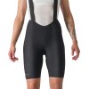 Castelli Espresso W DT bibshort, Black  Dámske krátke nohavice s trakmi