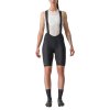 Castelli Espresso W DT bibshort, Black  Dámske krátke nohavice s trakmi