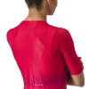 Castelli Climber´s 4.0 W, Hibiscus/ Pink-Orange  Dámsky cyklistický dres s krátkym rukávom