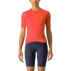 Castelli Espresso W jersey, Hibiscus/ Dark gray  Dámsky cyklistický dres s krátkym rukávom