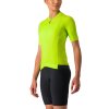 Castelli Espresso W jersey, Electric lime/ Deep green  Dámsky cyklistický dres s krátkym rukávom