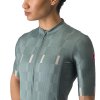Castelli Dimensione jersey, Ocean teal/ Clay  Dámsky cyklistický dres s krátkym rukávom