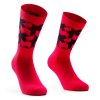 P13.60.695.4S Monogram Socks EVO Lunar Red fronte