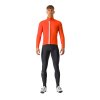 Castelli Entrata Jacket, Brilliant orange/ Silver  Pánska cyklistická bunda do chladných dní