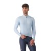 Castelli Espresso Thermal LS, Winter sky/ Dark gray  Pánsky cyklistický dres do prechodných a mierne chladných podmienok