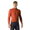 Castelli Unlimited Trail 2 LS, Red ochre  Extra teplý cyklistický pánsky dres