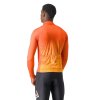 Castelli Unlimited Thermal LS, Orange rust/ Goldenrod  Teplý pánsky cyklistický dres s dlhým rukávom