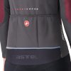 Castelli Perfetto Air W Jacket, Deep bordeaux/ Dark gray  Dámska cyklistická bunda do rôznych chladných a premenlivých podmienok
