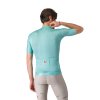Castelli Espresso Jersey, Pool blue/ Dark gray  Pánsky cyklistický dres s krátkym rukávom
