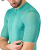 Castelli Superleggera A/C Jersey, Pool blue  Veľmi ľahký a priedušný cyklistický dres do horúcich dní
