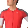 100342 4 castelli entrata 6 jersey red smoky gray silver gray