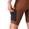 Castelli Unlimited Endurance bibshort, Deep Mocha  Cyklo gravelové letné nohavice na letné výjazdy