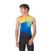100978 2 castelli free speed 3 slv top belgian blue multicolor vivid orange