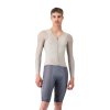 Castelli Body Paint V TT Speedsuit, Silver moon/ Clay/ Smoky gray  Pretekárska cyklistická kombinéza vytvorená pre jazdcov Worldtour