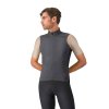 Castelli Espresso 2 Vest, Smoky gray  Vesta s windstoperom pre doplnenie vašej espresso kolekcie