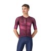 Castelli Climber's A/C jersey, Deep bordeaux/ White  Veľmi tenký cyklistický dres do horúcich letných dní