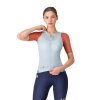 Castelli Corretto W jersey, Winter sky/ Hot sauce  Dres ideálny na cyklo jazdy s vysokou intenzitou v užšom strihu