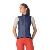 Castelli Aria 2 W Vest, Belgian blue  Ľahká dámska vestička s windstoperom na prednej časti