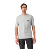 Castelli Innovation Logo tee, Melange gray  Pánske tričko s potlačou Castelli dizajnu