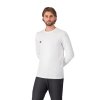 Castelli Logo LS tee, White  Pánske voľnočasové tričko s dlhým rukávom