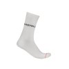 Castelli Casual sock, White  Castelli ponožky pre bežné nosenie