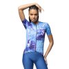 Alé PRAGMA Linfa W jersey, Blue combo  Dámsky letný cyklistický dres