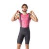 Castelli #GIRO Trofeo 2 bibshort, Dark grey  Pánske krátke Giro nohavice s trakmi