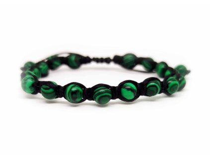 shamballa náramek malachit