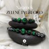 Náramek na nohu ze zeleného tygřího oka