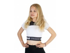 croptop bílý