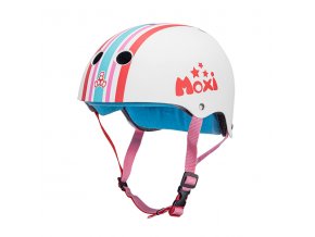 Moxi Helmet Stripey Front