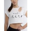 Crop top bílé