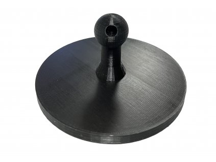 Razítko včetně štočku - Ø 10cm (Barva rukojeti ZELENÁ)