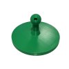 Razítko včetně štočku - Ø 10cm (Barva rukojeti ZELENÁ)