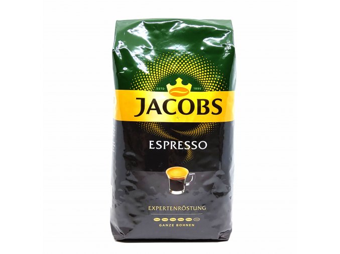 Jacobs Espresso pražená zrnková káva 1 kg