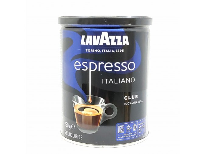 Lavazza Club dóza mletá káva 250 g
