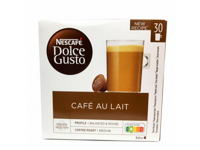 Nescafé Dolce Gusto CAFÉ AU LAIT kapsule 30 ks