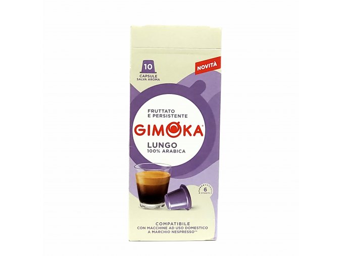 Gimoka Lungo kapsule Nespresso 10 ks