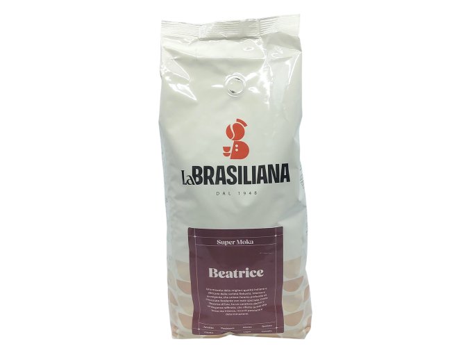 La Brasiliana Super Moka zrnková káva 1 kg