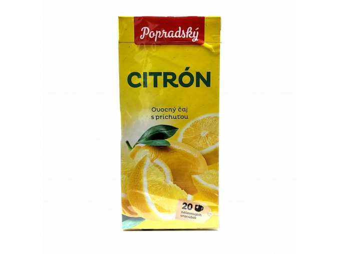 Popradský ovocný citrónový čaj 40 g