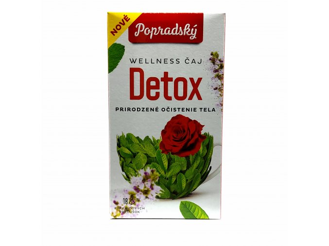Popradský čaj Detox - prirodzené očistenie tela
