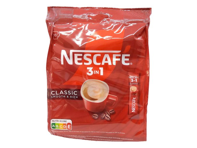 NESCAFÉ 3in1 Classic nápoj v prášku 10 x 16,5 g