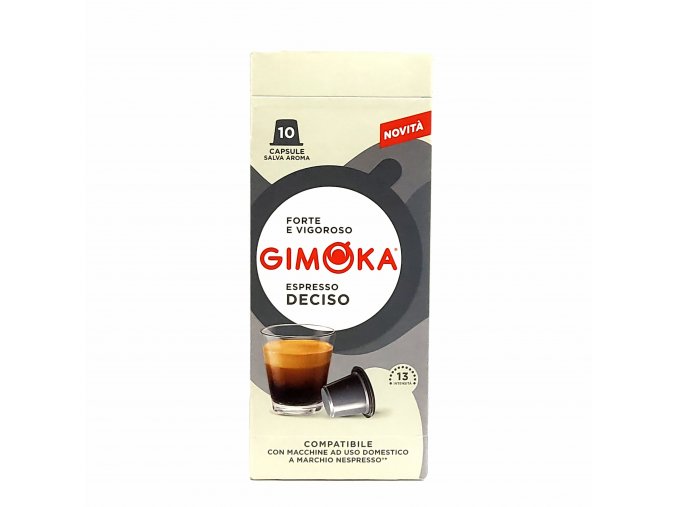 Gimoka Deciso kapsule Nespresso 10 ks