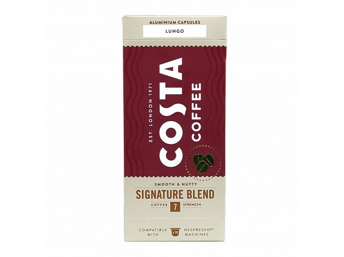 Costa Coffee Signature Blend Lungo 10 kapsúl pre Nespresso kávovary