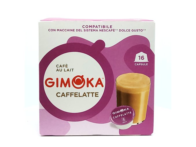 Gimoka Caffe Latte kapsule do Dolce Gusto 16 ks