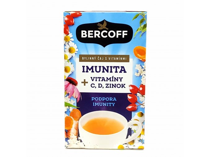 Bercoff čaj, Imunita s vitamínmi C + D a zinkom 24 g