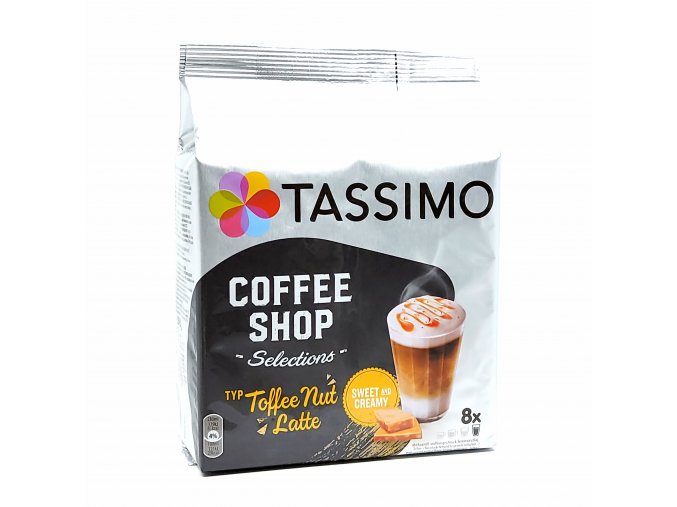 Tassimo Coffee Shop Toffee Nut Latte 8 ks